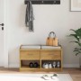 Banco de recibidor SANDNES madera maciza de pino 87x40x50 cm en Bancos para recibidores y almacenamiento | Comprar online en For