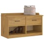 Banco de recibidor SANDNES madera maciza de pino 87x40x50 cm en Bancos para recibidores y almacenamiento | Comprar online en For