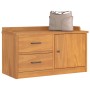 Banco de recibidor SANDNES madera maciza de pino 87x40x50 cm en Bancos para recibidores y almacenamiento | Comprar online en For