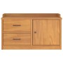 Banco de recibidor SANDNES madera maciza de pino 87x40x50 cm en Bancos para recibidores y almacenamiento | Comprar online en For
