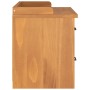 Banco de recibidor SANDNES madera maciza de pino 87x40x50 cm en Bancos para recibidores y almacenamiento | Comprar online en For