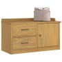 Banco de recibidor SANDNES madera maciza de pino 87x40x50 cm en Bancos para recibidores y almacenamiento | Comprar online en For