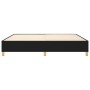 Estructura de cama de tela negro 140x190 cm de vidaXL, Camas y somieres - Ref: Foro24-3120955, Precio: 103,29 €, Descuento: %