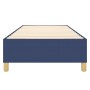 Estructura de cama de tela azul 90x200 cm de vidaXL, Camas y somieres - Ref: Foro24-3120935, Precio: 115,11 €, Descuento: %