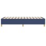 Estructura de cama de tela azul 90x200 cm de vidaXL, Camas y somieres - Ref: Foro24-3120935, Precio: 115,11 €, Descuento: %