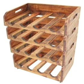 Weinregale für 16 Flaschen 4 Stück massives recyceltes Holz von vidaXL, Weinregale - Ref: Foro24-244491, Preis: 120,76 €, Rab...