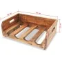 Botelleros para 16 botellas 4 uds madera maciza reciclada de vidaXL, Botelleros - Ref: Foro24-244491, Precio: 120,76 €, Descu...