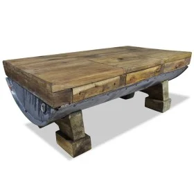 Mesa de centro de madera maciza reciclada 90x50x35 cm de vidaXL, Mesas de centro - Ref: Foro24-244500, Precio: 219,95 €, Desc...