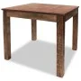 Recycled solid wood dining table 82x80x76 cm by vidaXL, Kitchen and dining tables - Ref: Foro24-244495, Price: 249,59 €, Disc...