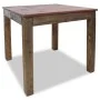 Mesa de comedor de madera maciza reciclada 82x80x76 cm de vidaXL, Mesas de cocina y de comedor - Ref: Foro24-244495, Precio: ...