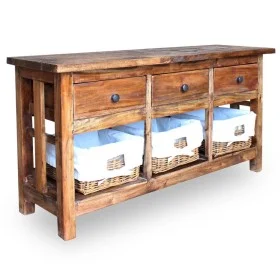 Aparador de madera maciza reciclada 100x30x50 cm de vidaXL, Aparadores - Ref: Foro24-244488, Precio: 247,34 €, Descuento: %