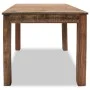 Mesa de comedor de madera maciza reciclada 82x80x76 cm de vidaXL, Mesas de cocina y de comedor - Ref: Foro24-244495, Precio: ...