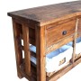 Aparador de madera maciza reciclada 100x30x50 cm de vidaXL, Aparadores - Ref: Foro24-244488, Precio: 251,15 €, Descuento: %