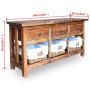 Aparador de madera maciza reciclada 100x30x50 cm de vidaXL, Aparadores - Ref: Foro24-244488, Precio: 251,15 €, Descuento: %