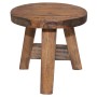 Taburete de madera maciza reciclada de vidaXL, Taburetes y sillas plegables - Ref: Foro24-244508, Precio: 48,81 €, Descuento: %