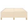 Estructura de cama de tela color crema 120x200 cm de vidaXL, Camas y somieres - Ref: Foro24-3120950, Precio: 122,84 €, Descue...