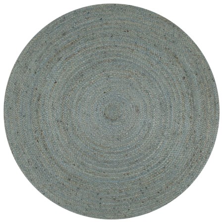 Alfombra de yute tejida a mano redonda verde oliva 120 cm de vidaXL, Alfombras - Ref: Foro24-133669, Precio: 47,69 €, Descuen...