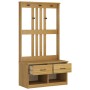 Perchero de entrada SANDNES madera maciza de pino 87x40x159,5cm en Bancos para recibidores y almacenamiento | Comprar online en 