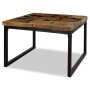 Mesa de centro de resina de teca 60x60x40 cm de vidaXL, Mesas de centro - Ref: Foro24-244552, Precio: 99,87 €, Descuento: %