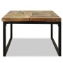 Mesa de centro de resina de teca 60x60x40 cm de vidaXL, Mesas de centro - Ref: Foro24-244552, Precio: 99,87 €, Descuento: %
