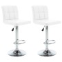 Taburetes de cocina 2 unidades cuero sintético blanco de vidaXL, Taburetes de cocina - Ref: Foro24-323633, Precio: 123,55 €, ...