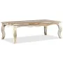 Mesa de centro de madera maciza de sheesham 110x60x35 cm de vidaXL, Mesas de centro - Ref: Foro24-244346, Precio: 181,31 €, D...