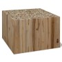 Mesa de centro de teca genuina 50x50x35 cm de vidaXL, Mesas de centro - Ref: Foro24-244555, Precio: 128,38 €, Descuento: %