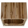 Mesa de centro de teca genuina 50x50x35 cm de vidaXL, Mesas de centro - Ref: Foro24-244555, Precio: 128,38 €, Descuento: %
