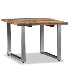 Mesa de centro de madera maciza reciclada 55x55x40 cm de vidaXL, Mesas de centro - Ref: Foro24-244587, Precio: 68,16 €, Descu...