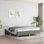 Dark gray fabric bed frame 160x200 cm by vidaXL, Beds and slatted bases - Ref: Foro24-3120970, Price: 123,63 €, Discount: %