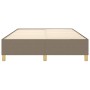 Estructura de cama de tela gris taupe 140x200 cm de vidaXL, Camas y somieres - Ref: Foro24-3120965, Precio: 128,07 €, Descuen...