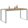 Mesa de comedor de jardín Gris 160 x 80 x 75 cm en Mesas de jardín | Comprar online en Foru.es