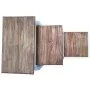 Stapelbares Tischset mit 3 Einheiten aus recyceltem Massivholz von vidaXL, Seitentische - Ref: Foro24-244505, Preis: 161,09 €...