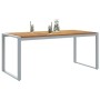 Mesa de comedor de jardín Gris 180 x 90 x 75 cm en Mesas de jardín | Comprar online en Foru.es
