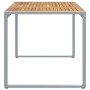 Mesa de comedor de jardín Gris 180 x 90 x 75 cm en Mesas de jardín | Comprar online en Foru.es