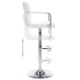 Taburetes de cocina 2 unidades cuero sintético blanco de vidaXL, Taburetes de cocina - Ref: Foro24-323623, Precio: 129,83 €, ...
