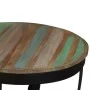 Mesa de centro madera maciza reciclada 60x40 cm de vidaXL, Mesas de centro - Ref: Foro24-244672, Precio: 172,15 €, Descuento: %