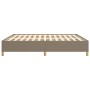 Estructura de cama de tela gris taupe 180x200 cm de vidaXL, Camas y somieres - Ref: Foro24-3120981, Precio: 184,13 €, Descuen...