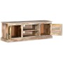 Mueble para la TV de madera maciza de mango de vidaXL, Muebles TV - Ref: Foro24-245253, Precio: 243,28 €, Descuento: %
