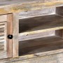 Mueble para la TV de madera maciza de mango de vidaXL, Muebles TV - Ref: Foro24-245253, Precio: 243,28 €, Descuento: %
