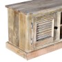 Mueble para la TV de madera maciza de mango de vidaXL, Muebles TV - Ref: Foro24-245253, Precio: 243,28 €, Descuento: %