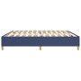 Estructura de cama de tela gris taupe azul 200x200 cm de vidaXL, Camas y somieres - Ref: Foro24-3120991, Precio: 115,93 €, De...