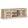 Mueble para la TV de madera maciza de mango de vidaXL, Muebles TV - Ref: Foro24-245253, Precio: 243,28 €, Descuento: %