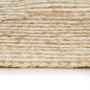 Alfombra de yute tejida a mano diseño espiral blanco 150 cm de vidaXL, Alfombras - Ref: Foro24-133718, Precio: 77,90 €, Descu...