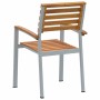 Silla de Jardín 4 pcs Marrón 56 x 57 x 87 cm en Sillas de jardín | Comprar online en Foru.es