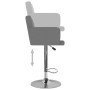 Taburetes de cocina 2 unidades cuero sintético gris de vidaXL, Taburetes de cocina - Ref: Foro24-323658, Precio: 157,42 €, De...