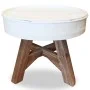 Mesa de centro de madera maciza reciclada blanco 60x45 cm de vidaXL, Mesas de centro - Ref: Foro24-244820, Precio: 94,79 €, D...
