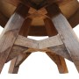 Mesa de centro de madera maciza reciclada blanco 60x45 cm de vidaXL, Mesas de centro - Ref: Foro24-244820, Precio: 103,88 €, ...