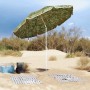 Parasol de playa Camuflaje 263 x 263 x 272 cm Poliéster y metal en Sombrillas | Comprar online en Foru.es