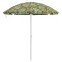 Parasol de playa Camuflaje 263 x 263 x 272 cm Poliéster y metal en Sombrillas | Comprar online en Foru.es